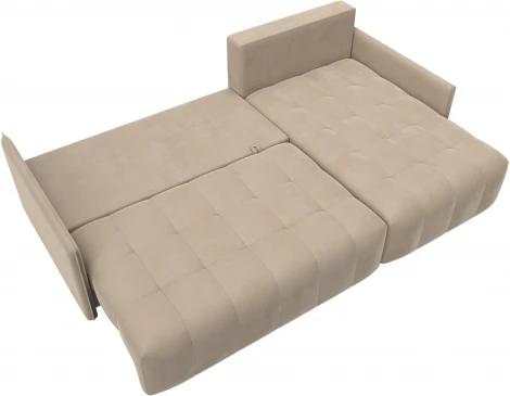 Диван угловой Лига-054 НПБ угол универсальный Лига Диванов (Велюр) арт.129027