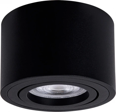 Накладной светильник Arte Lamp Unito A2260PL-1BK (LED, 220V, круглые)