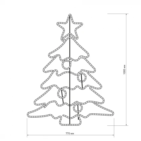 Световая фигура Arlight ARD-FIR 025311