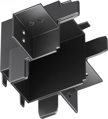 Коннектор угловой внутренний Radity встраиваемый черный (магнитный) Maytoni Technical TRA084CT-12B