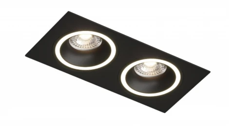 Встраиваемый светильник DK2060 DK2062-BK (220V)