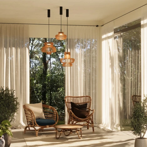 Подвесной светильник LED Maytoni MOD465PL-L12BK3