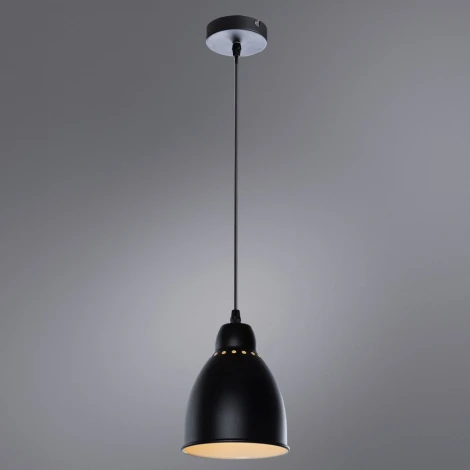 Подвесной светильник Arte Lamp Braccio A2054SP-1BK (220V, на проводе, круглые)