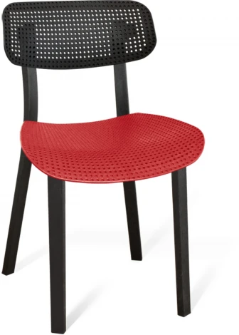 Стул SHT-S85 черный/черный/красный Sheffilton 2304646325