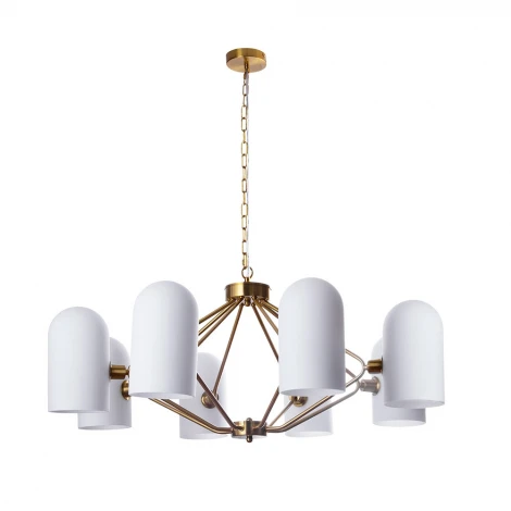 Подвесная люстра Arte Lamp Cassel A5454LM-8PB (220V, на цепи)