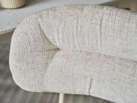 Комплект стульев Gigi 2 шт. ОГОГО Обстановочка! 966502 (Металл,Шенилл/Бежевый)