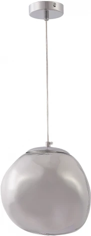 Подвесной светильник Crystal Lux MALAGA SP1 D200 CHROME (на проводе)