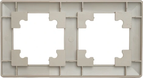 Рамка на 2 поста (шампань) Stekker Катрин 39803