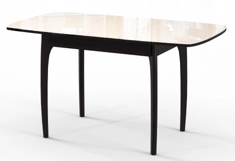 Стол М40 венге/стекло бежевое optiwhite Dikline 00-00060581