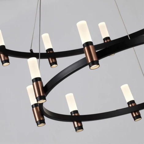 Подвесная люстра ярусная Candel 5009/98L Odeon Light (LED, 220V, на тросе)