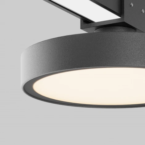 Уличный трековый светильник низковольтный светодиодный Maytoni Outdoor Зон / Zon IP Elasity IP 3000К 12Вт 48V O-TR01-1-F-12WB3K