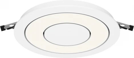 Встраиваемый светильник Maytoni Vector DL102-12W4K-W (LED, 220V, круглые)