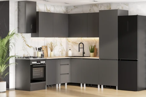 Кухня Денвер Арника (без столешницы). Композиция 10