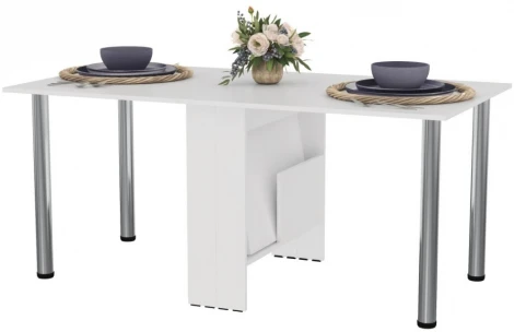 Стол-книжка Woodville СтК22 белый 377314