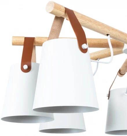 Потолочная люстра на штанге Arte Lamp Thomas A7032PL-8WH (220V)