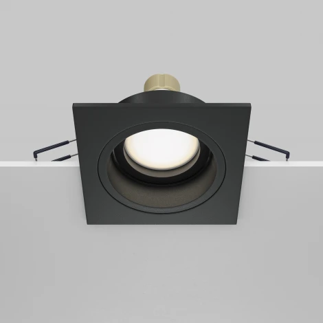 Встраиваемый светильник Atom GU10 1x50Вт Maytoni Technical DL026-2-01B (220V)