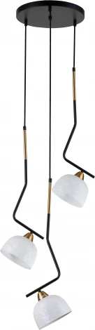 Подвесной светильник Attimo V000155 (10005/3P Black) (220V, на проводе)