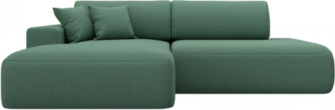 Диван угловой Лига-036 НПБ Модерн левый угол Лига Диванов (Рогожка) арт.124699L