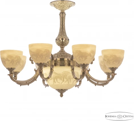 Подвесная люстра Bohemia Verona 72109P/8/210 Ni P1 U Horse