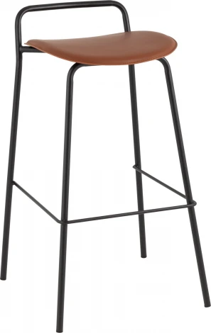 Стул барный Mantis экокожа коричневый Stool Group (арт.УТ000038917)