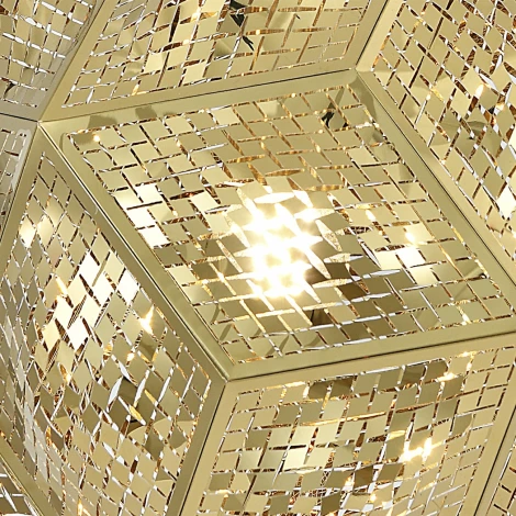 Подвесной светильник (11060/A/1P Brass) Indigo Futuro V000552 (220V, на проводе, шар)