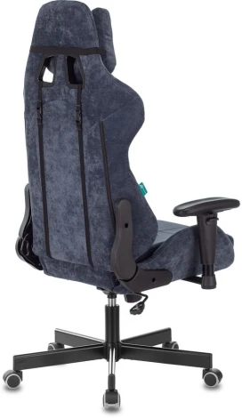 Кресло игровое Бюрократ VIKING KNIGHT LT27 FABRIC синий Stool Group арт.УТ000003151