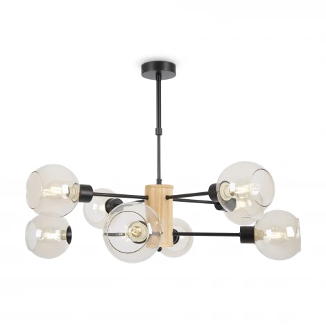 Потолочная люстра на штанге Freya Marvin FR5055PL-08B