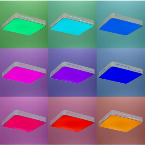 Потолочный светильник RGB светодиодный с пультом Citilux Купер Лайн CL724K70GL0 (220V, круглые)