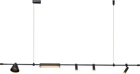 Подвесной светильник Kink Light Ристо 07616-180L,19 черный Led 25W (220V, на тросе)