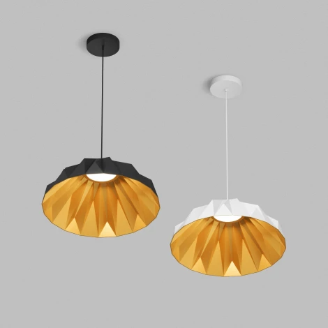 Подвесной светильник светодиодный ORIGAMI DK6655-BK+SG Denkirs Origami DK6655-BK+SG