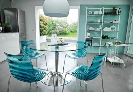 Стул L`EAU Connubia Прозрачный P848 P77