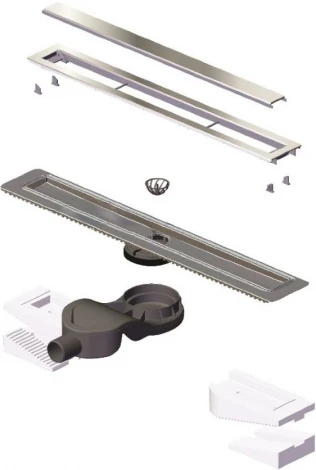 Душевой лоток Berges Wasserhaus Top Stark 091151 80 см