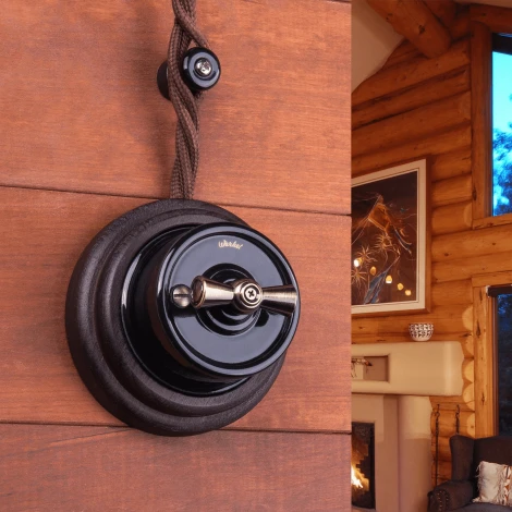 Комплект изоляторов без винта 50 шт. (коричневый) Ретро Werkel W6431314 (a051055)