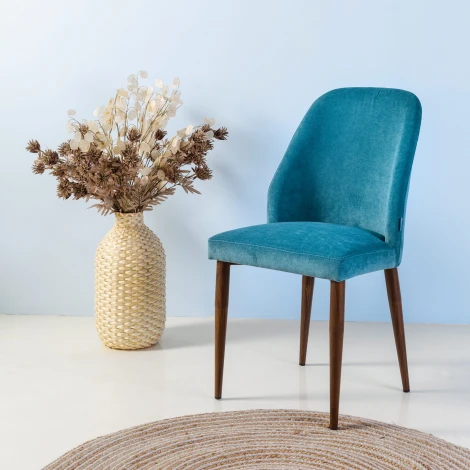 Стул R-Home Alen Блю/Чёрный