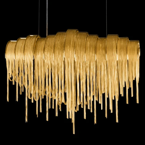 Подвесная люстра Loft It Volver 10404/720L GD (220V, на тросе)