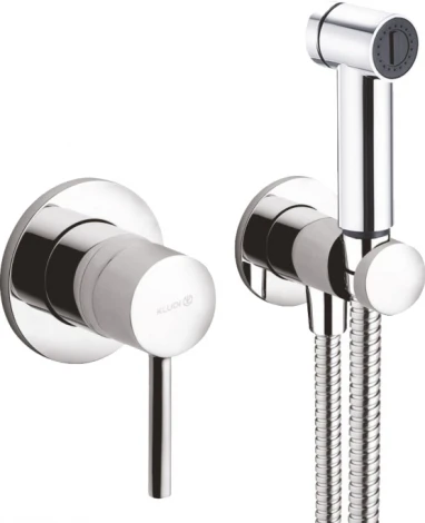 Гигиенический душ Kludi Bozz 389980576 со смесителем, С ВНУТРЕННЕЙ ЧАСТЬЮ