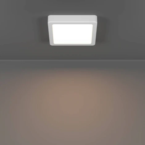 Настенно-потолочный светильник с регулировкой цветовой температуры Eglo Fueva 6 901335 7W(LED) 2700K, 4000K, 6500K, пластик, белый, белый