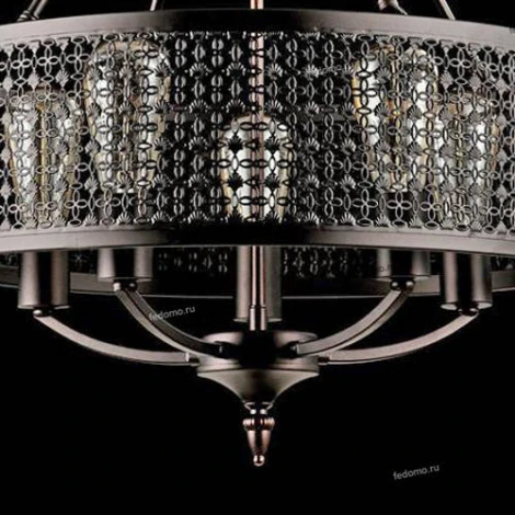 Подвесная люстра Freya Conte FR4166-PL-05C-BL (220V, на цепи)