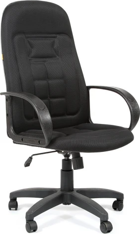 Компьютерное кресло CHAIRMAN 727  TW (Пластик,Ткань/Черный)