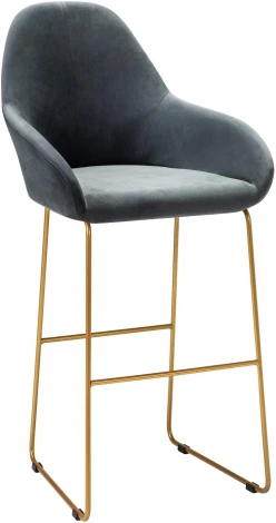 Кресло Бар. Kent Diag grey/Линк золото R-Home арт.410219131h_Diaggrey_золото_БАР