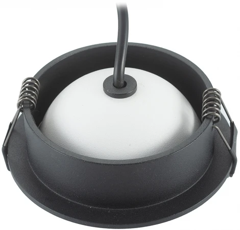 Точечный встраиваемый светильник DK2500-BK (LED, 220V)