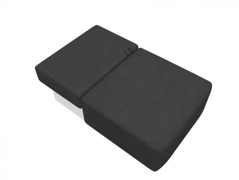 Модуль диван Лига-060 НПБ (ЛДСП,Брус,Фанера,Замша/Коричневый) Лига Диванов 129542