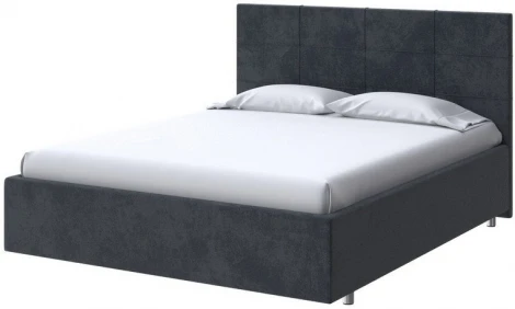 PROxSON Кровать Neo (Ткань: Велюр Casa Графитовый) 120x200
