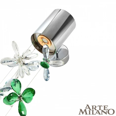 Спот Arte Milano 1952B.D90.H600.LED Ni (220V, подвески, цветы)