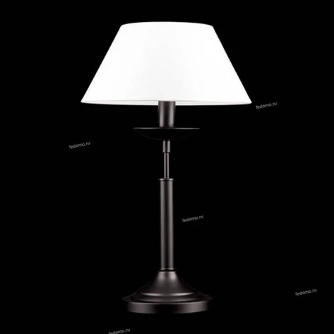Интерьерная настольная лампа Eurosvet Hotel 01010/1 черный (220V, выключатель)