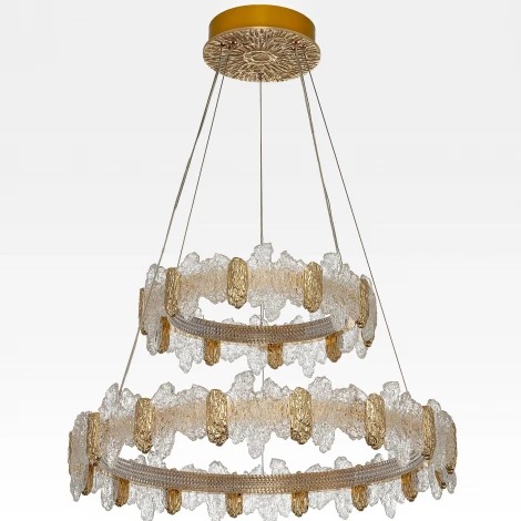 Подвесная люстра светодиодная с пультом Citilux Lava CL250182