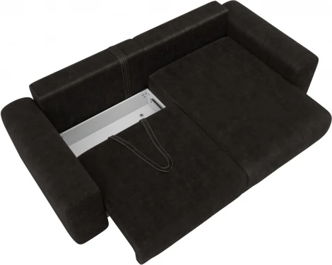 Диван угловой Лига-056 НПБ угол универсальный Лига Диванов (Велюр) арт.129162