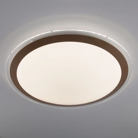 Потолочный светильник Eurosvet Fusion 40004/1 LED матовое золото 54W