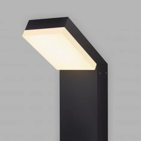 Наземный светильник светодиодный Elektrostandard Sensor 1542 TECHNO LED 3000K чёрный