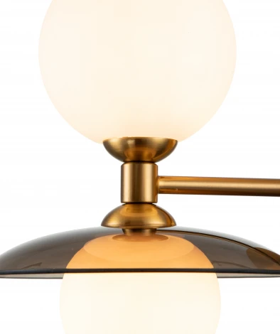 Бра настенное Jazz V000167 (11020/2W Brass) (220V, шар)